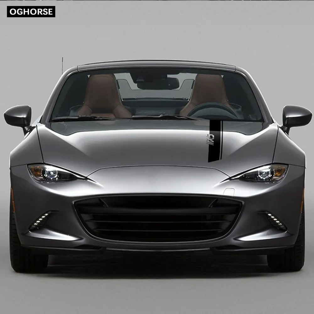 Автомобильный Стайлинг гоночный спортивный автомобиль капот стикер багажник