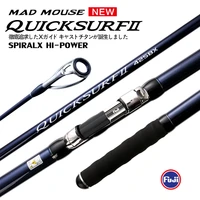 madmouse 2020 new model quick surf japan quality full fuji surf rod 4 25m 46t high carbon 3 sections bx surf casting rods