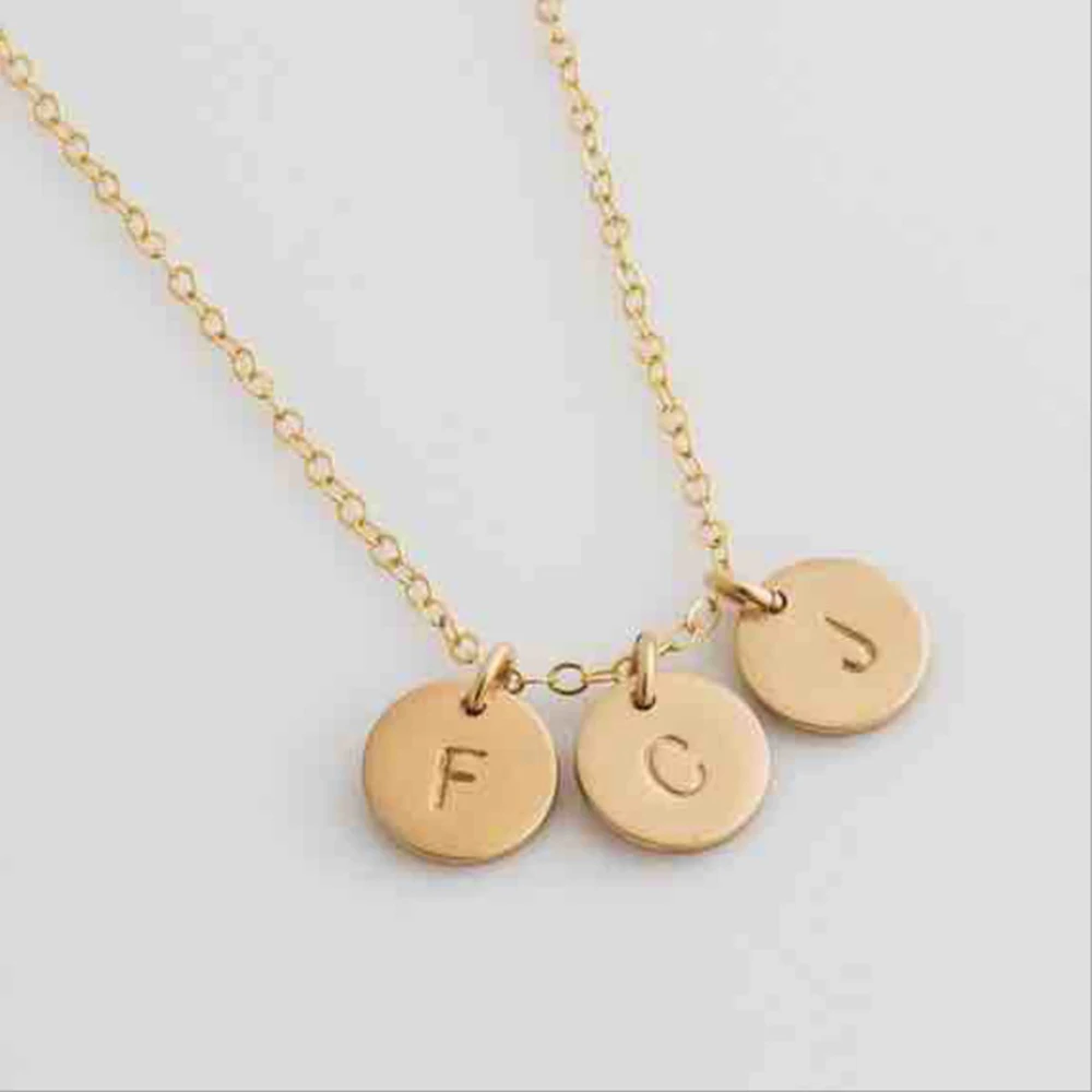 2019 новое ожерелье с золотыми буквами надписью кулоном для девочек лучший подарок