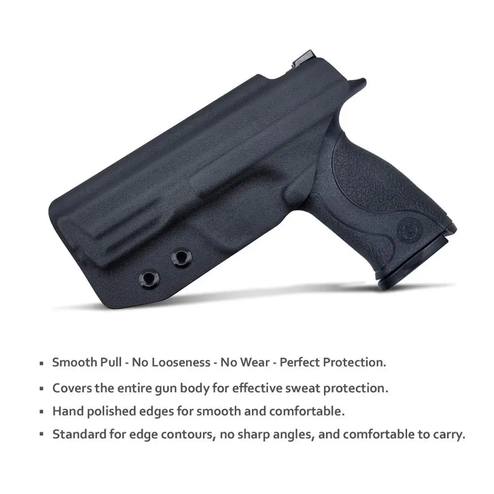 Чехол для пистолета PoLe.Craft IWB Kydex Custom Fit: Smith &amp Wesson M P .40 полный размер 4 25 дюйма