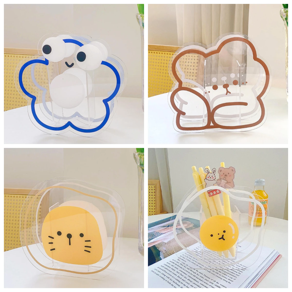 

Акриловый Органайзер для хранения косметики Kawaii