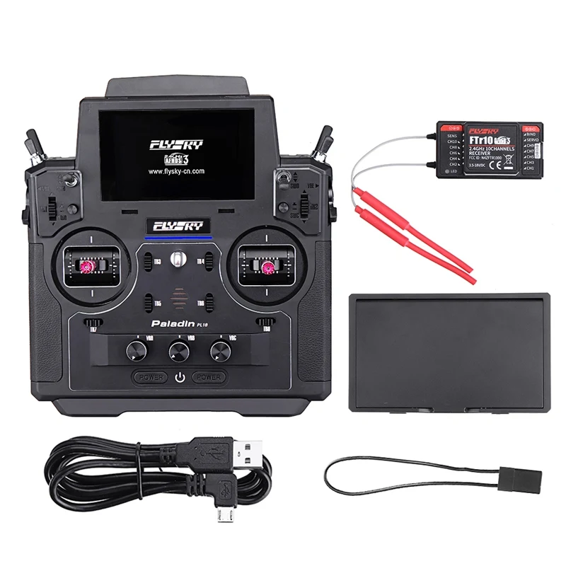Flysky-FS-i6 i6S i6X T62.4G 6ch AFHDS RC, transmisor con receptor de FS-iA6, Radio, mando a distancia para Dron de carreras FPV-5