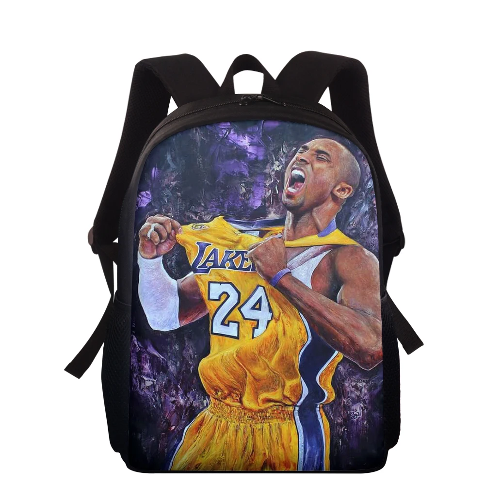 Модный 15-дюймовый Детский рюкзак HaoYun, детские школьные сумки с рисунком супер баскетбольных звезд, сумки для книг для учеников с мультиплик...