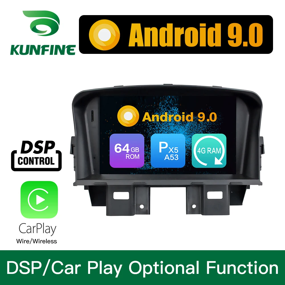 Android 9 0 Восьмиядерный 4 Гб RAM 64 Rom автомобильный DVD GPS мультимедийный плеер стерео