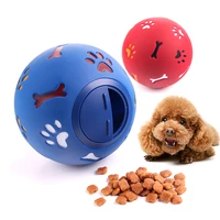 pet toy food leak dispenser teeth cleaning nontoxic rubber chew dog toys ball bite resistance interactive training pet supplies
