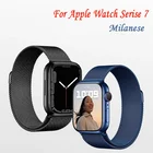 Ремешок из нержавеющей стали для Apple watch band 414038 мм, металлический браслет для iWatch 45 мм 44, correa Apple watch serier 7 6 5 4 3 SE