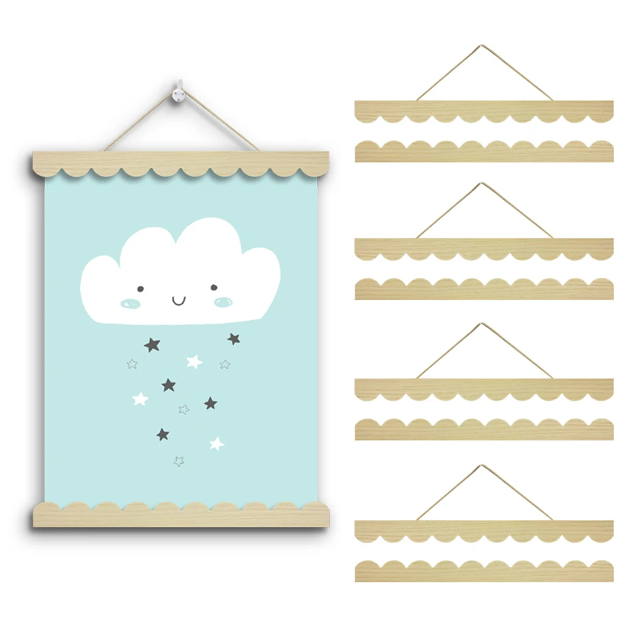 Новинка 2021 магнитная рамка для детской комнаты вешалка постеров подвесная из