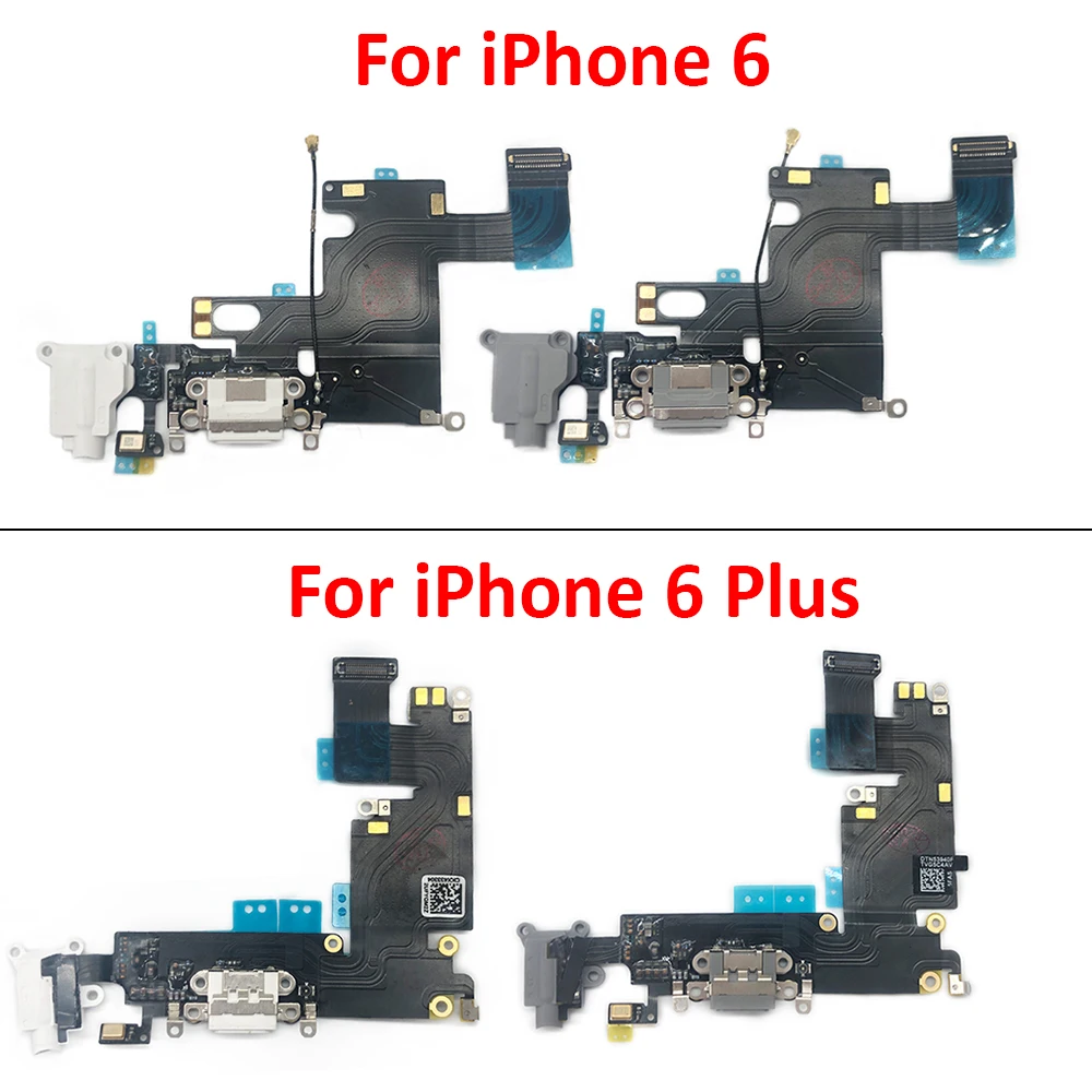 10 шт./лот плата зарядного устройства гибкая печатная для iPhone 6 6G 6s 7 7G 8 8G Plus разъем