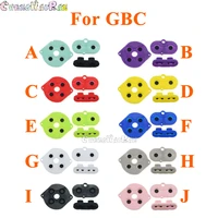10colors 10sets colourful rubber conductive button ab d pad for gameboy color gbc silicone start select keypad buttons