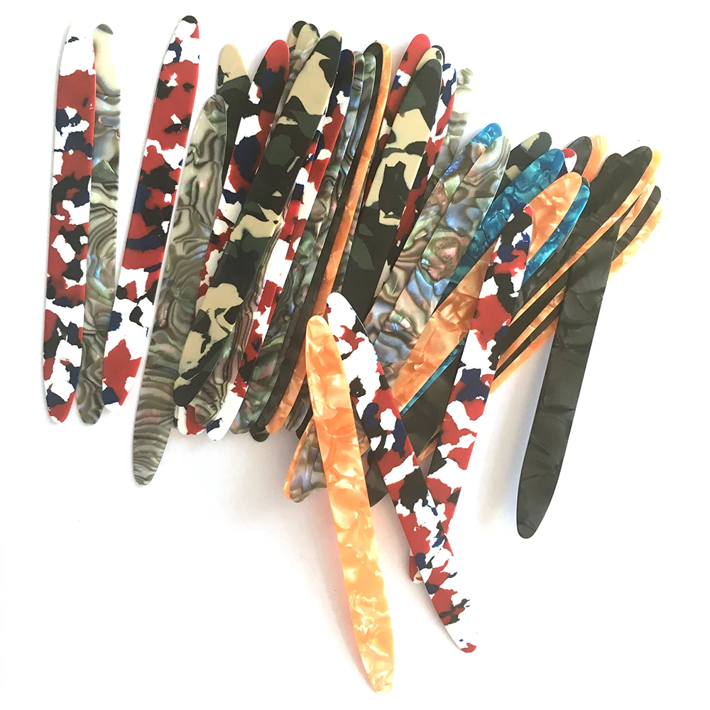 Множество 50 шт. медиаторов для борьбы с целлулоидными волосами уд медиаторы Reeshe