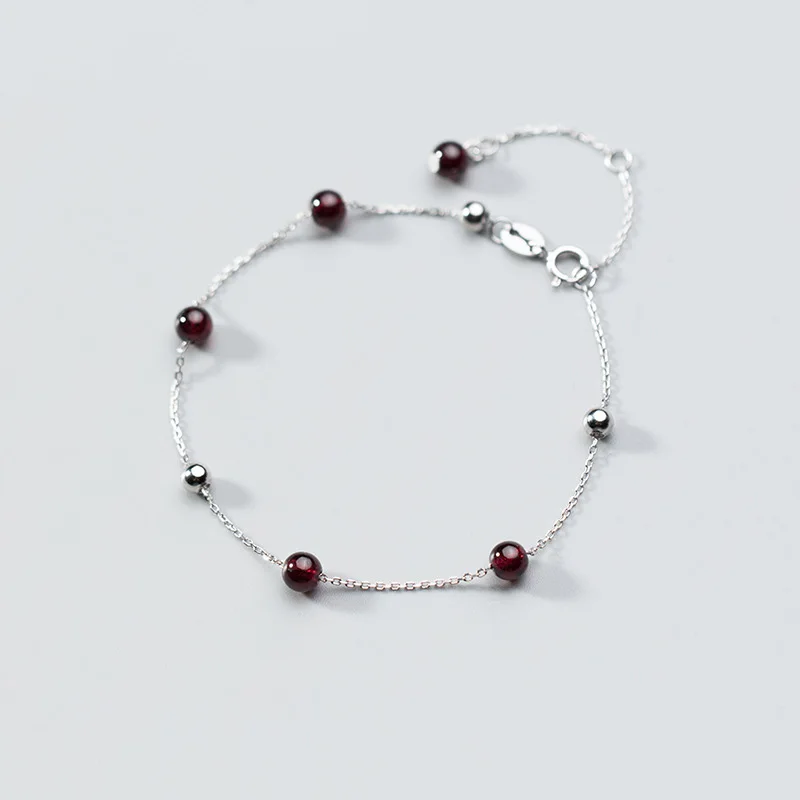 Туфли с красными кристаллами 925 анклет (браслет на ногу простым настоящим ножные