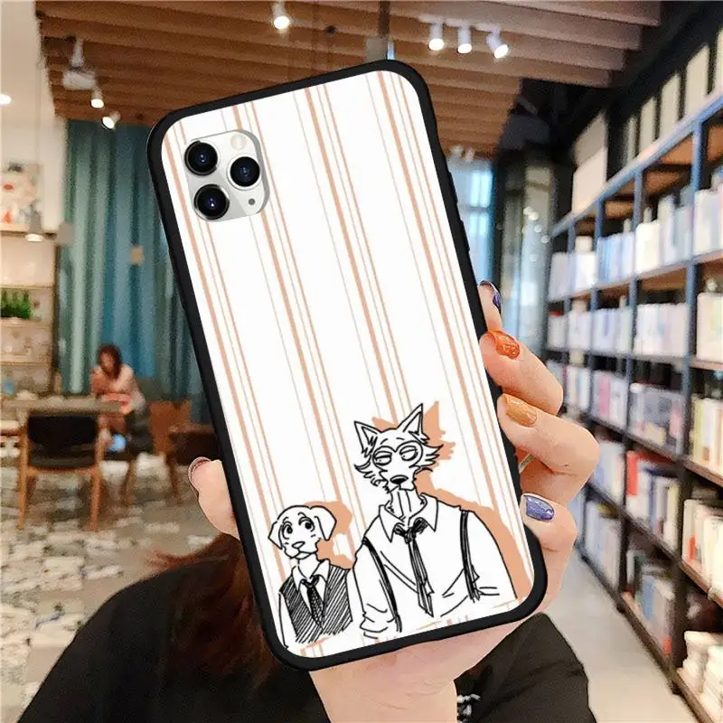 

Japan Cartoon BEASTARS Phone Case for iPhone 11 12 pro MINI XS MAX 8 7 6 6S Plus X 5S SE 2020 XR