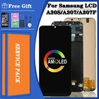 100% Super AMOLED A30S дисплей для Samsung Galaxy A30S A307F A307 A307FN ЖК-дисплей с сенсорным экраном дигитайзер в сборе детали