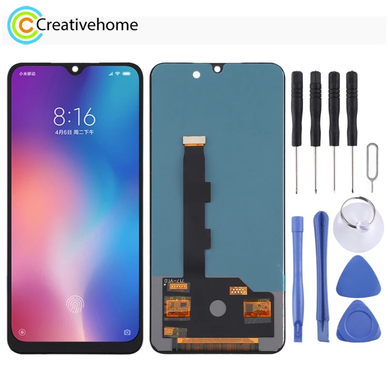 Для Xiaomi Mi 9 SE LCD экран TFT материал и дигитайзер полная сборка (не поддерживает