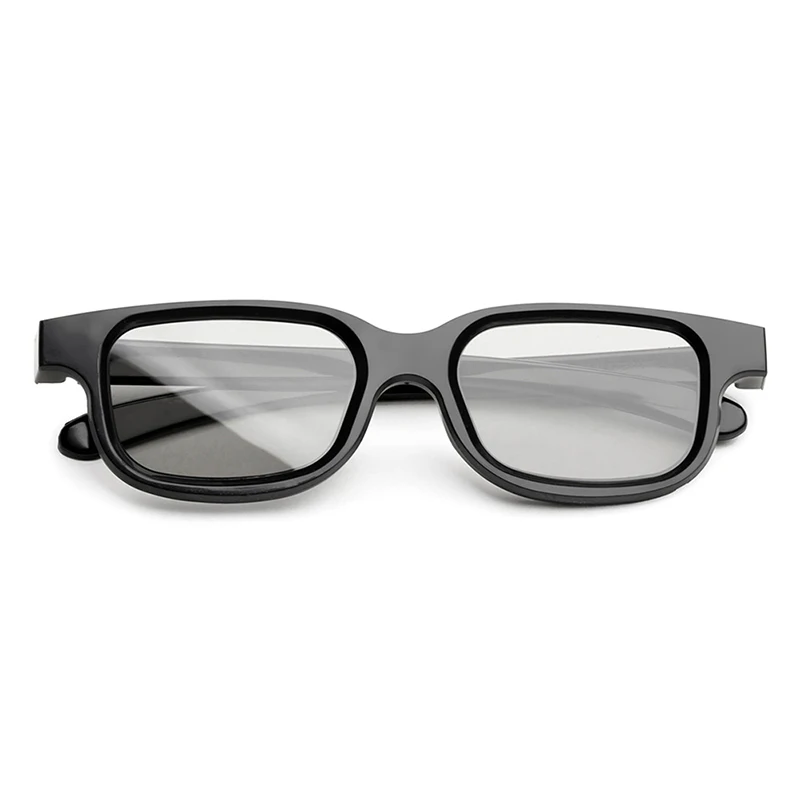 2Pcs/Lot VQ163R Polarized Passive 3D Glasses for TV Real Cinemas Cinema Polarised 3d Myopia Clips For Children | Электроника