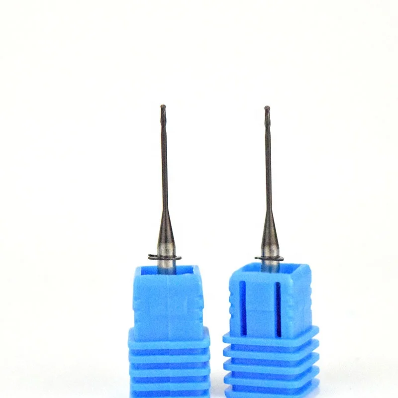 3 Pieces Wieland DLC Dental Milling Burs With Diamond Like Coating Specialized For Cutting Zirconia Pmma And 0Wax