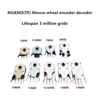 free shipping 10pcslot new original huano tf mouse wheel decoder 5mm14mm encoder accessories solve roller wheel problem