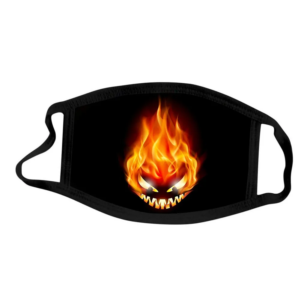 2020 Унисекс Новая взрослая маска для Хэллоуина с принтом головы тыквы дышащая