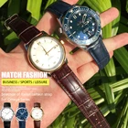 Ремешок из телячьей кожи для мужских часов, браслет для Omega 007 Seamaster 300 AT150 Speedmaster DE VILLE, 20 мм 192122 мм