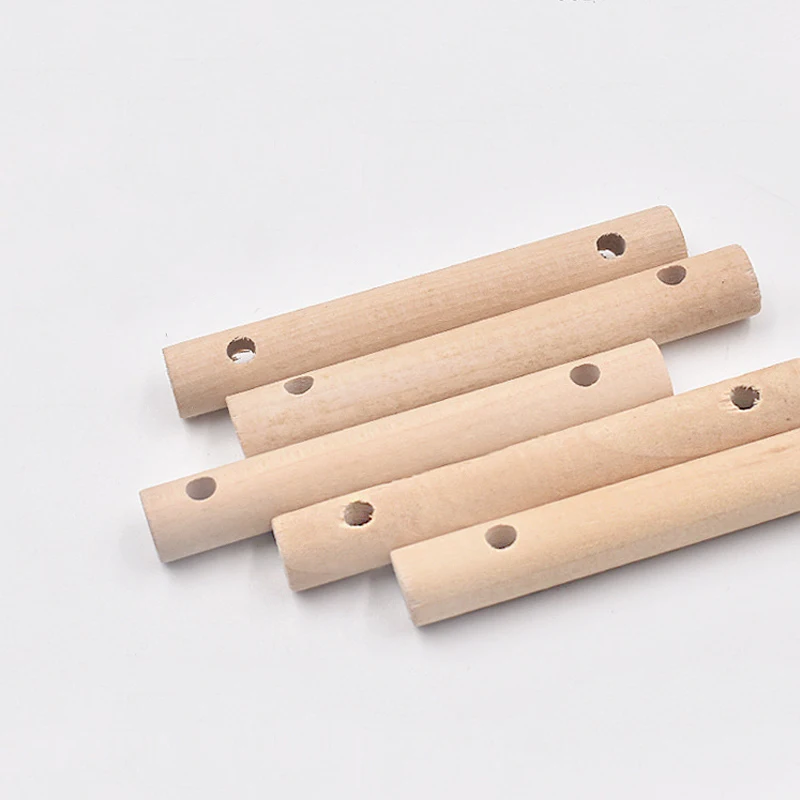 Круглые деревянные стержни 5 шт. Счетные палочки премиум деревянный дюбель для