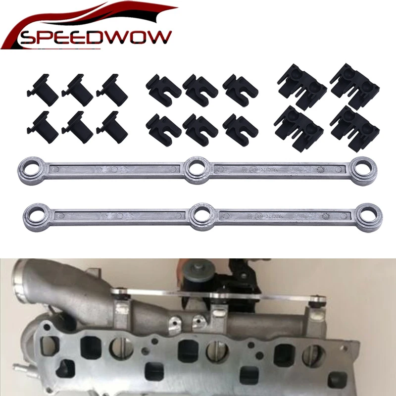 

SPEEDWOW Car Intake Manifold Runner Connecting For Mercedes-Benz OM642 3.0L V6 Engine For Mercedes-Benz C320/350 CDI A6420905037