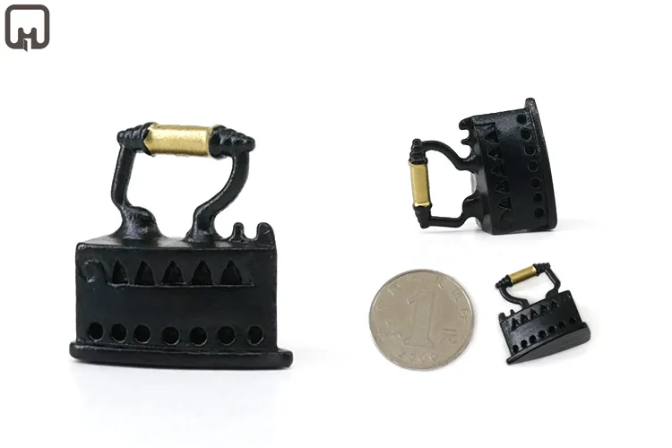 

1:12 Кукольный домик, кукольный домик, мини-игрушки, игрушечный домик, модель, украшения, металл, железо