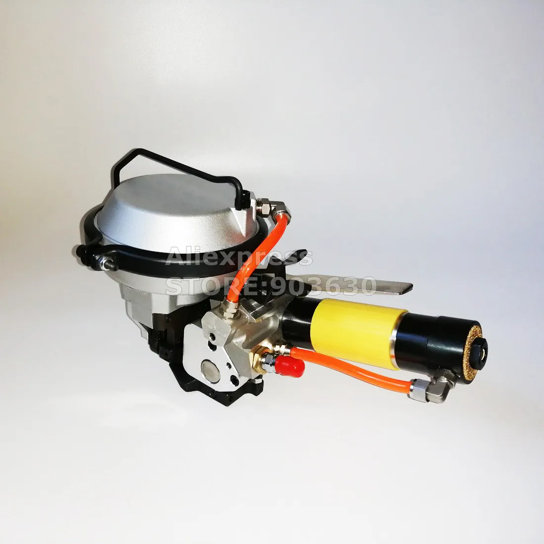 Упаковочная машина для стальных лент ручная пневматическая 16-19 мм | Инструменты