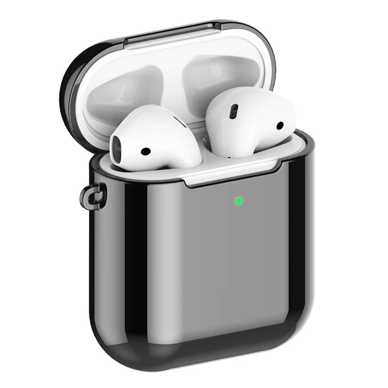 Air Pods чехол из ТПУ для Apple Airpods 1/2 противоударный защитный чехол для AirPods против отпечатков пальцев чехол для зарядки