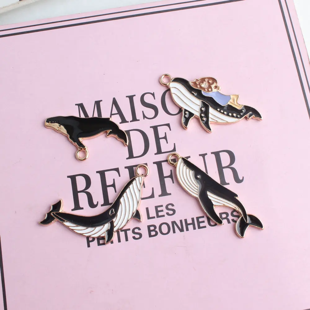 10 шт. новинка Лидер продаж милые морские животные сперма Кит сделай сам ювелирные