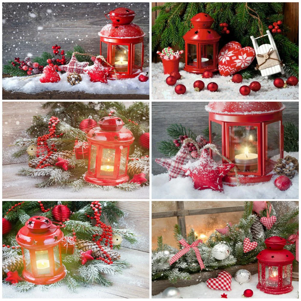 EverShine DIY алмазная живопись пейзаж Мозаика Искусство Рождественская Алмазная