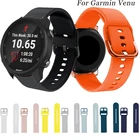 Силиконовый ремешок для умных часов Garmin ComeGarmin Move 3 Luxe StyleVivomove, спортивные браслеты, 20 мм
