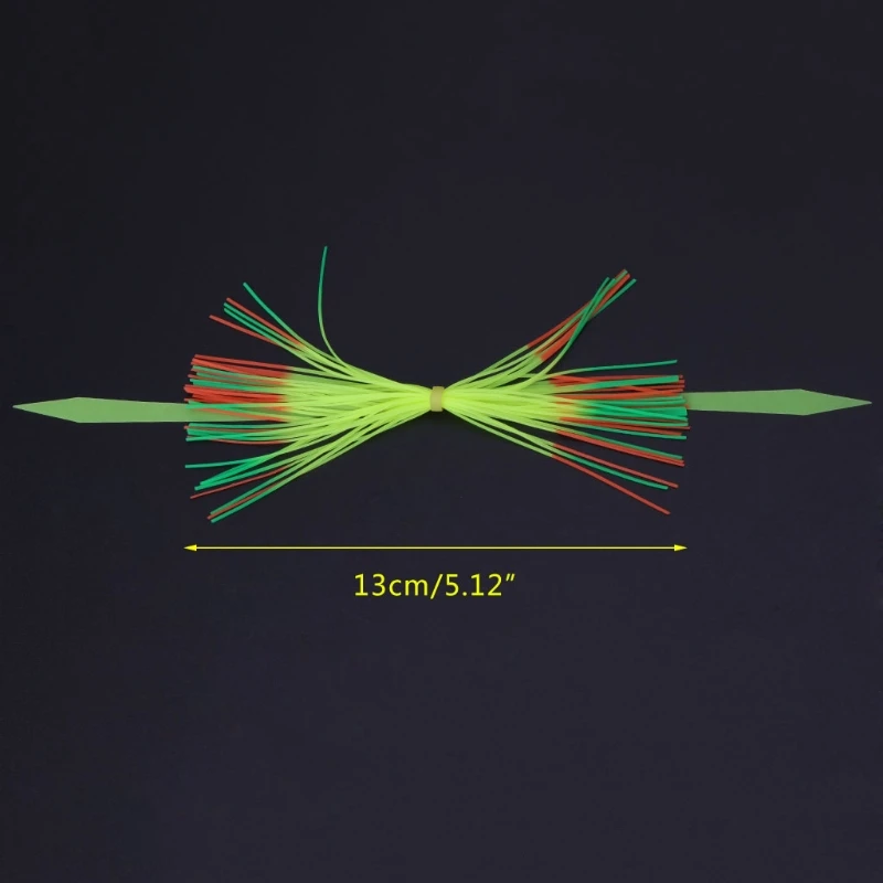 1 комплект рыболовные юбки ПВХ силиконовая лента резиновая джиг приманка в виде