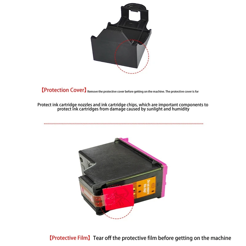 

Printer Cartridge Chip Cartridge Ink Cartridge Suitable for HP304XL AMP100 120 2620 2622 2630 2632 3720 3730 5020,2Pcs