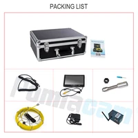 100m cable 6 51723mm wp90 9 endoscope camera video recorder night vision borescope pipe drain wall sewer inspection system
