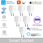 Смарт-розетка Tuya 16 А с поддержкой Wi-Fi и Bluetooth