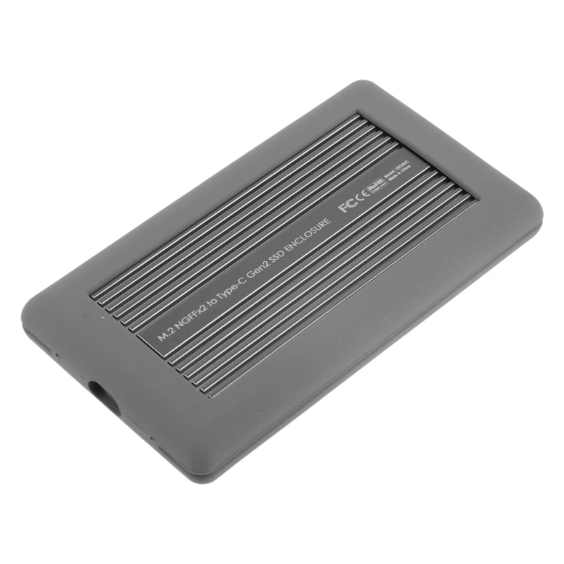 

H05B Blueendless New M.2 NG-FF Dual-Disk Solid State Drive Base Type C USB3.1 SSD RAID Modes Hard Drive Box 6-10Gbps 4TB