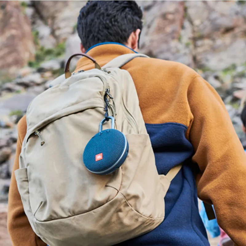 

JBL Clip 3 Wireless IPX7 Waterproof Bluetooth Speaker with10 Hours Play HD Microphone Passive Bass Driver Mini Portable Speaker