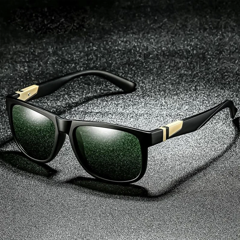 2020 Мужские поляризационные солнцезащитные очки женские для вождения квадратные