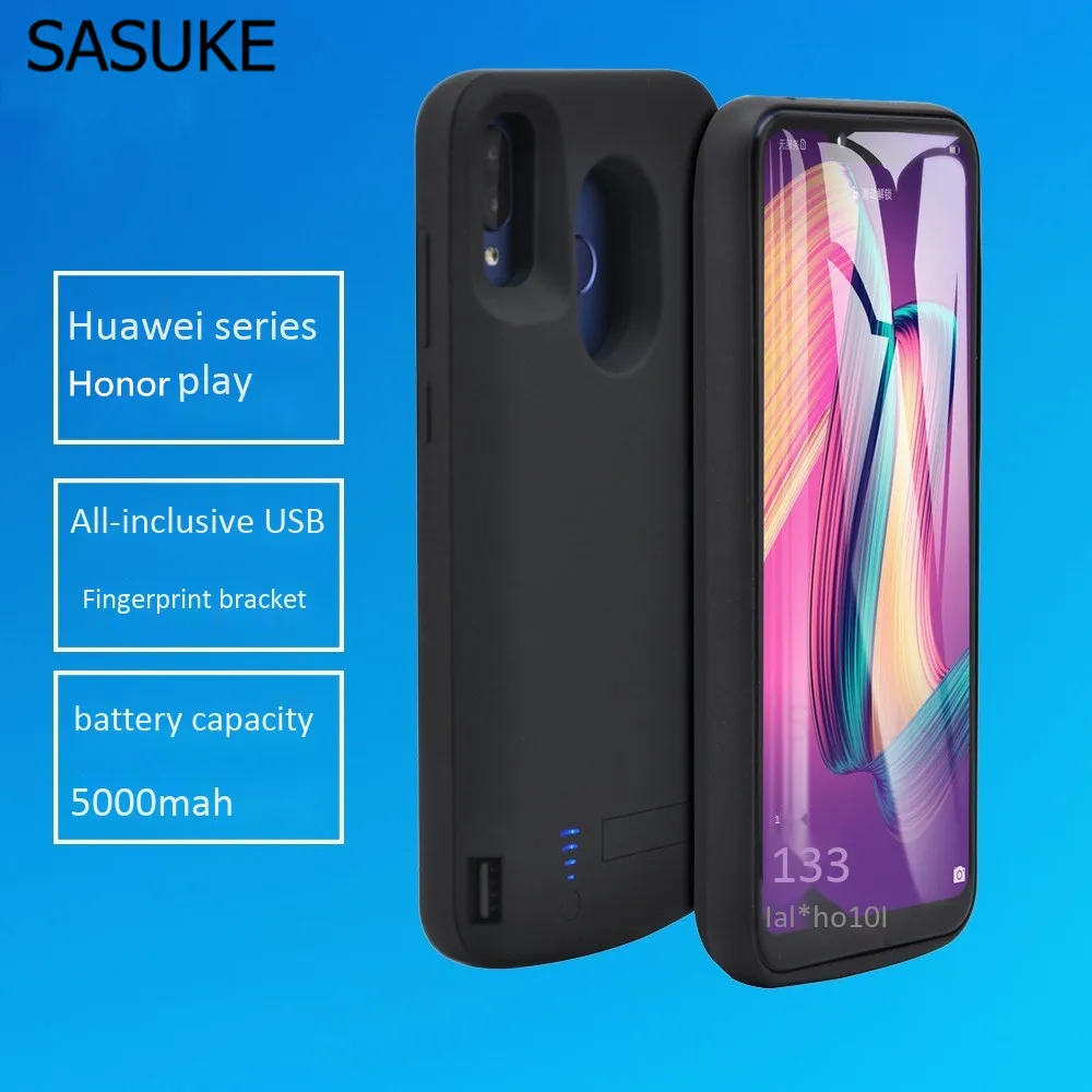 Чехол для зарядного устройства 6500 мАч 6000 мАч 5000 мАч для huawei P20 mate 10 Pro Lite Honor V10 9 10 Play с полным покрытием и подставкой