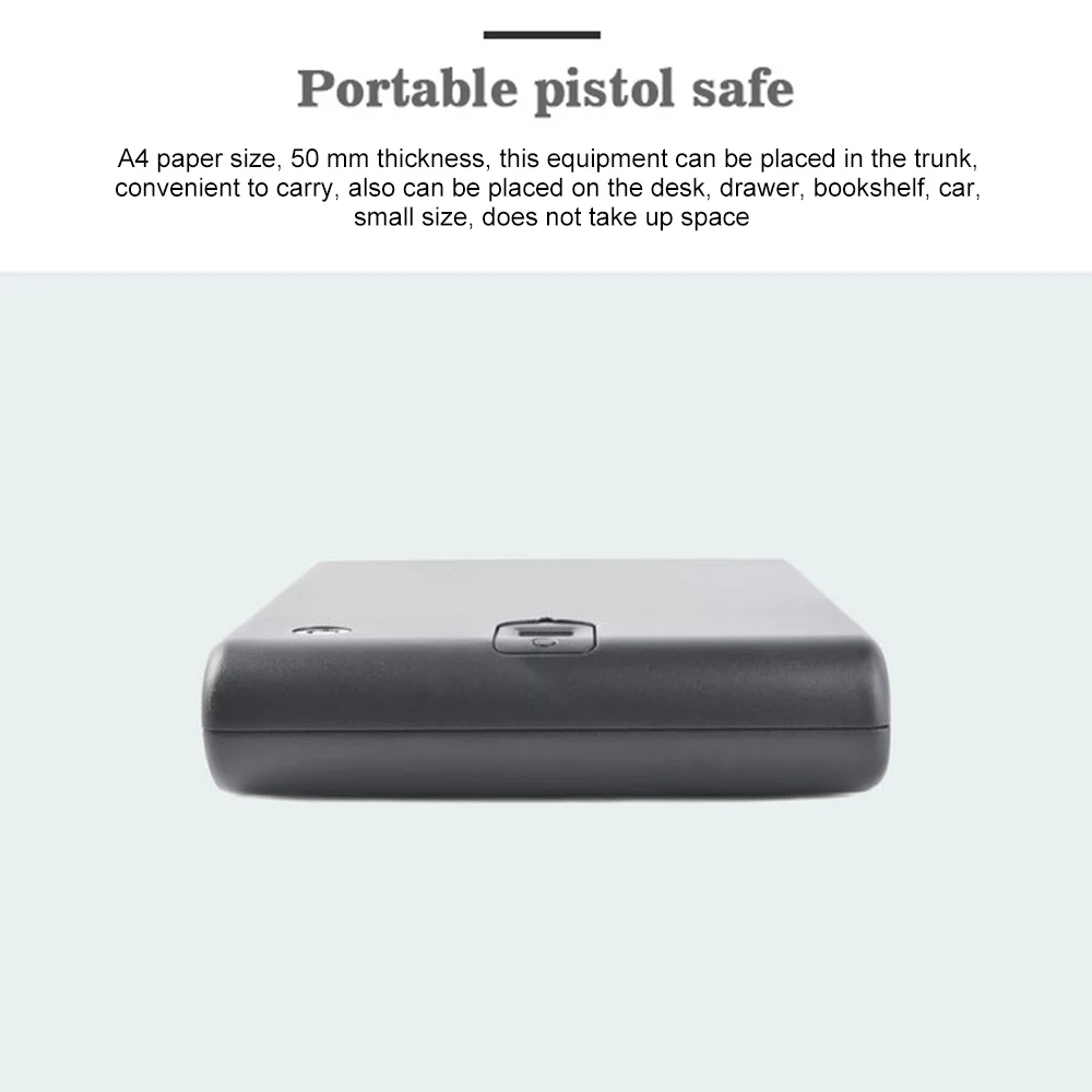 Ящик для защиты от отпечатков пальцев портативный защитный ящик автомобиля сейф