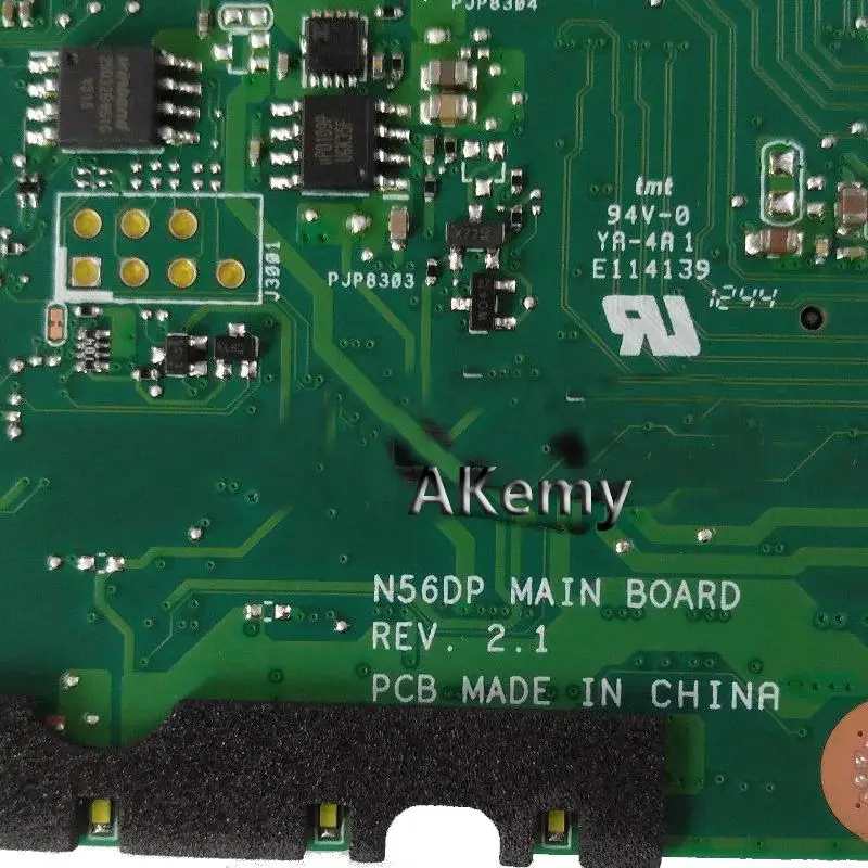 XinKaidi N56DP материнская плата для ноутбука HD7730 2 ГБ N56D тестовая Материнская Тест 100%