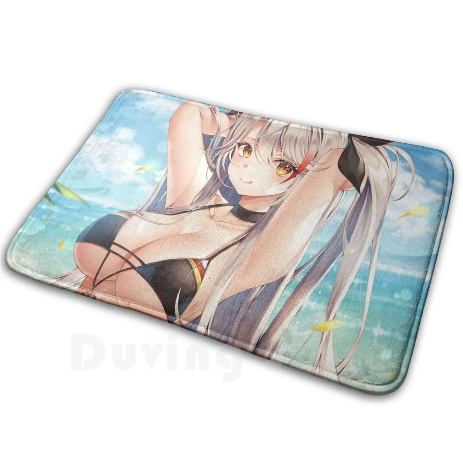 

Коврик Prinz Eugen для ковровых покрытий с рисунком аниме, мягкий коврик для манги в японском стиле, с мультяшными мотивами из мультфильмов
