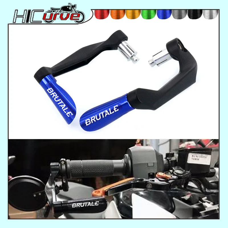 

For MV Agusta Brutale 675 F4 750 1000 S RR RC F3 800 Motorcycle Handlebar Grips Brake Clutch Levers Guard Protector