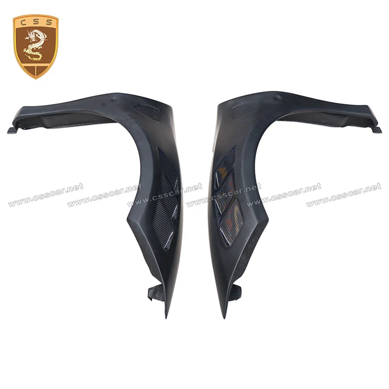 2 шт. для феррари 488 углеродного сторона крыло брызговик всплеск грязезащитные