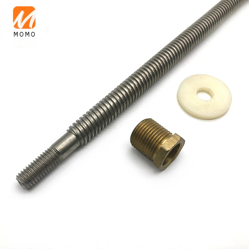 

China manufacturing 3000mm 2500mm 25mm miniature ball screw C7 Precision Linear Actuator SFU1605 cnc Ball Screw with Single Nut