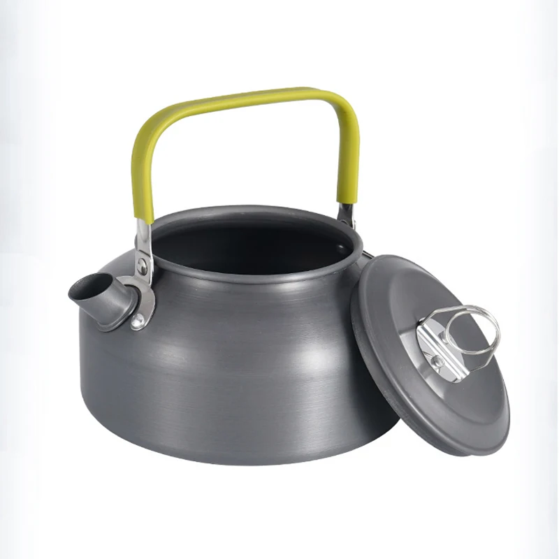 Портативный 0.8L открытый Пеший Туризм Кемпинг чайники чайник Кофе горшок houseused