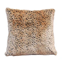 nordic style pillowcase leopard print double sided pillow sofa pillow cushion with core 455060 can be customized