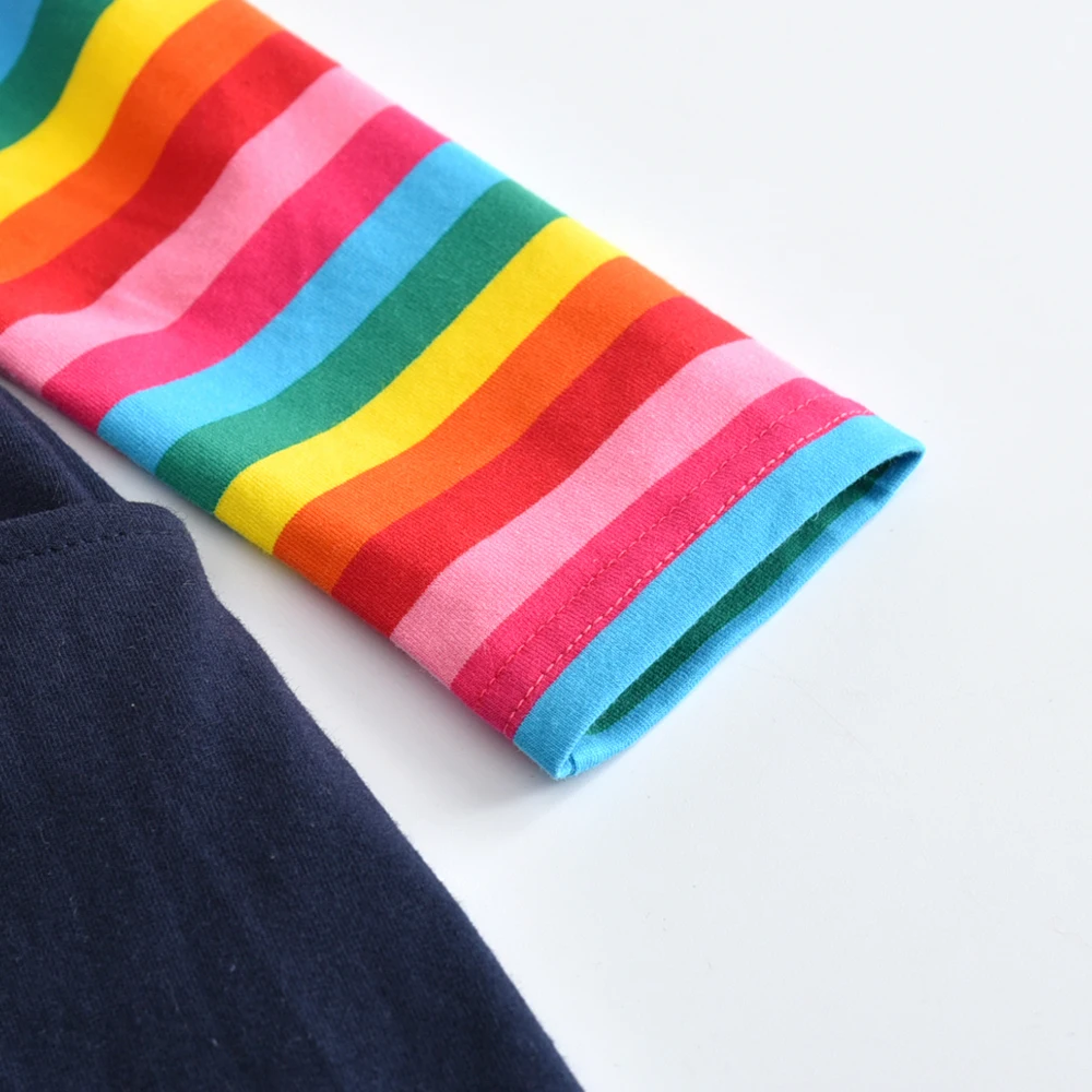 DXTON Christmas Girls Dresses Long Sleeve Baby Winter Kids Cotton Clothing Casual for 2-8 Years Children | Детская одежда и обувь