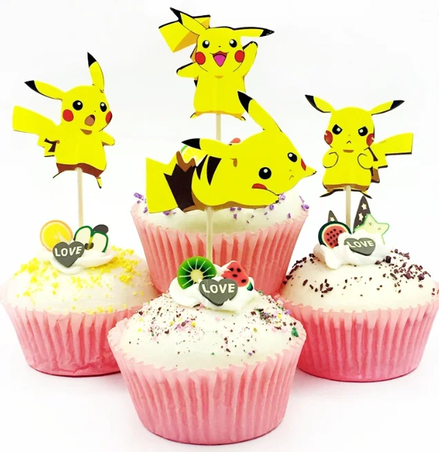 Набор для темативечерние с покемоном украшение флагом карманом эльфом картой