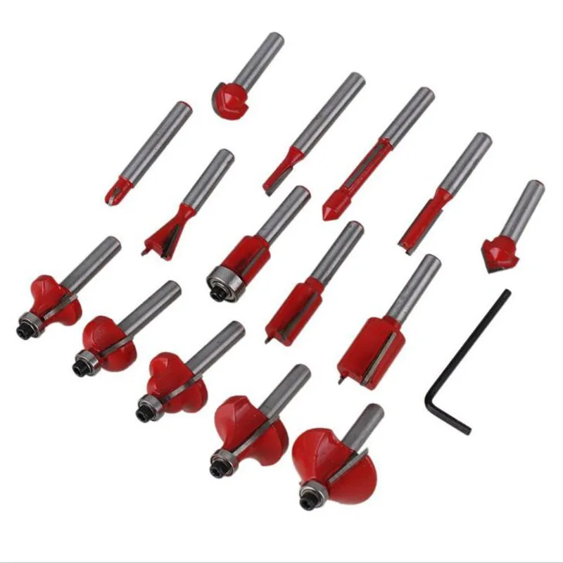 Набор наконечников для фрезерного станка из карбида вольфрама 15 шт.|milling